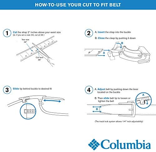 columbia track lock belt