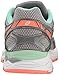 ASICS Women's Gel-Exalt 3 Running Shoe, Carbon/Silver/Flash Coral, 9 M US
