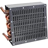 17,000 BTU 12 Volt Low Profile Universal Auxiliary Cab Heater Car, UTV, Truck, Van