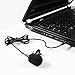 Computer Microphone lavalier lapel Mic for selfie iphone camera podcast pc gopro