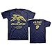 The Rolling Stones Eagle LA Forum 1975 Tour T-shirt - Blue