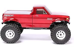 REDCAT RACING Redcat Ascent-18 1/18 Scale Rock Crawler – High-Torque Mini RC Crawler with Portal Axles, 4WD, Waterproof Electronics, LiPo Battery, RTR – Off-Road Hobby-Grade Remote Control Truck (Red)
