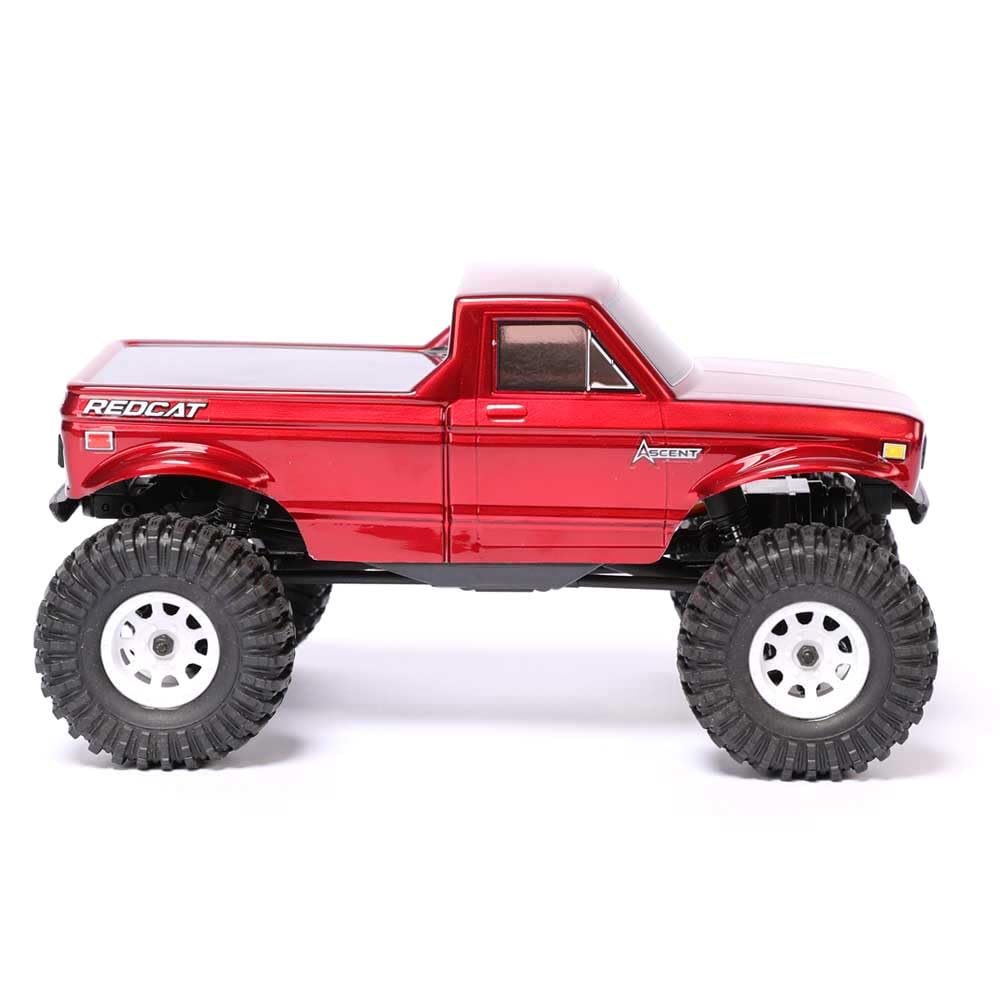 Photo 1 of Redcat Ascent-18 1/18 Scale Rock Crawler – High-Torque Mini RC Crawler with Portal Axles, 4WD, Waterproof Electronics, LiPo Battery, RTR – Off-Road Hobby-Grade Remote Control Truck (Red)