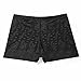 Gotoly Hip Enhancer Butt Lifter Padded Panty Removable Pads Boyshorts Underwear (M, Black)