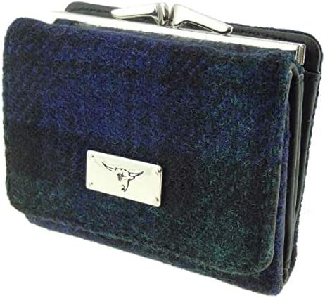 harris tweed clasp purse