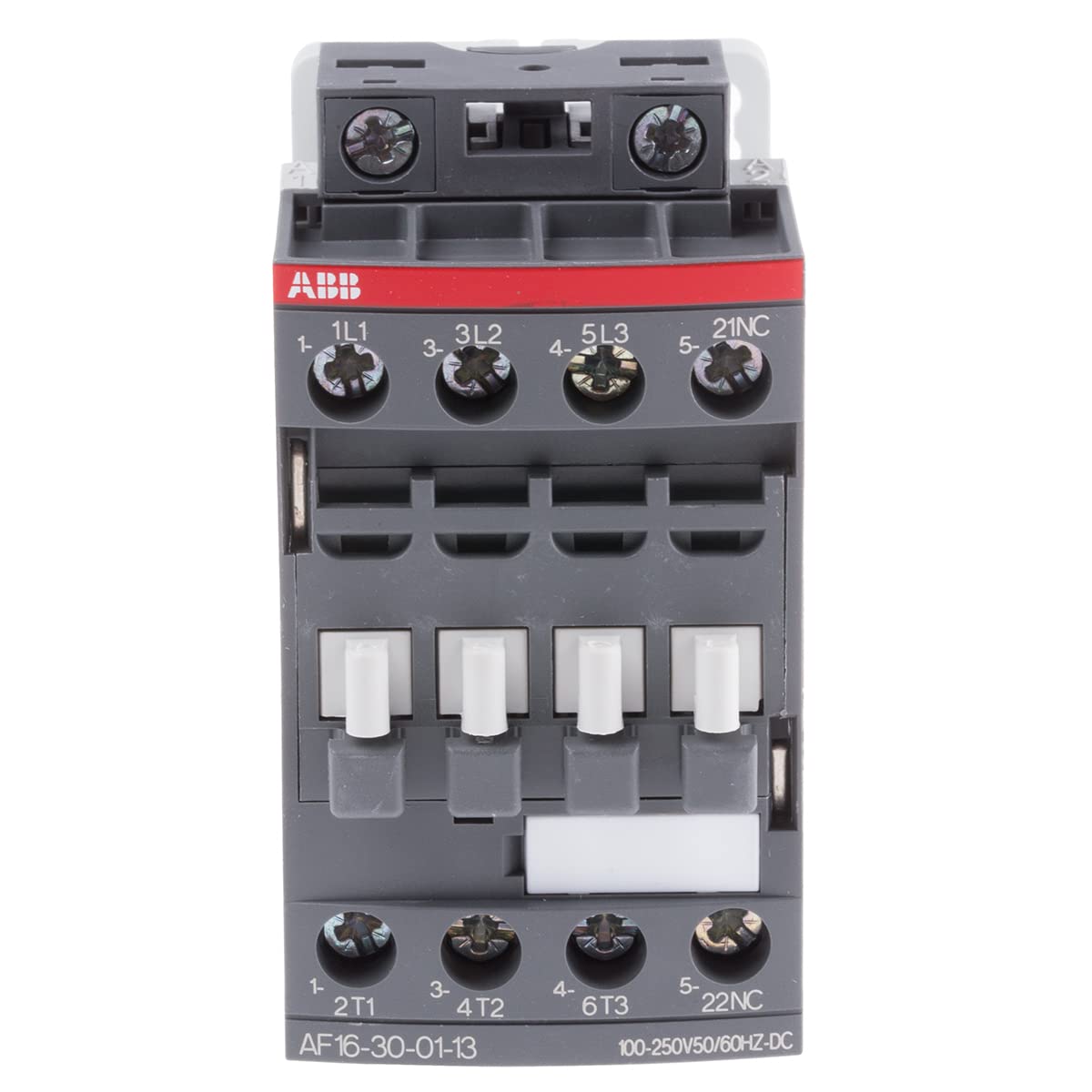 ABB AF16-30-01-13 100-250V, 50/60HZ-DC Contactor (ABB1SBL177001R1301)