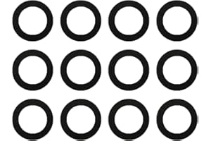 C·T·S Carburetor Float Bowl Gasket for Many Briggs Engines Replaces B&S 498260 271716 (Pack of 12)