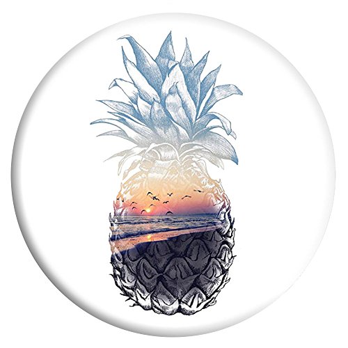 GreenJanice Multi Function Holder Expanding Stand Grip Mount For Smartphones-(pineapple pattern)