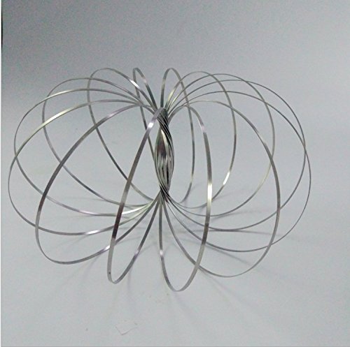 Flow Rings Kinetic Interactive Spring Toy 3D Sculpture Rings