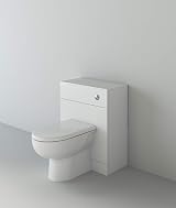 VeeBath Linx 1250 Vanity Unit Set & Toilet, Soft Close, White Finish view 4