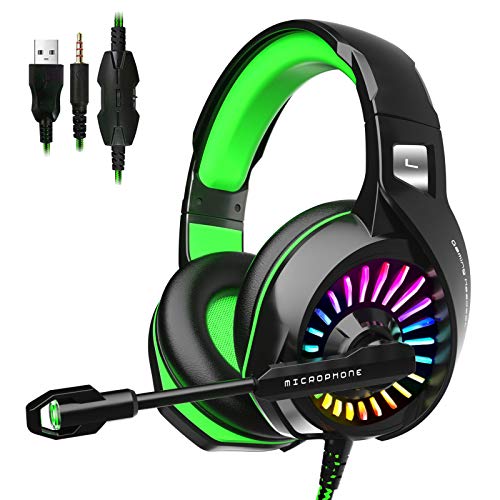 ZIUMIER Z20 Gaming Headset for PS4, PS5, Xbox One, PC, Wired OverEar