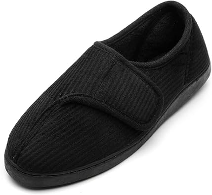 mens adjustable slippers
