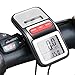 BOMEON Bike Speedometer Multifunction LCD Solar Power Bicycle Speedometer Odometer (Black)