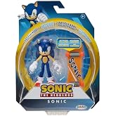 Sonic The Hedgehog 4" Articulated Action Figure Collection (Choose Figure) (Sonic with Orange Skateboard)