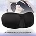 Kfine 3D Sleep Mask and Ear Plugs for Sleeping Contoured Shape Ultra lightweight & Comfortable Eye Mask