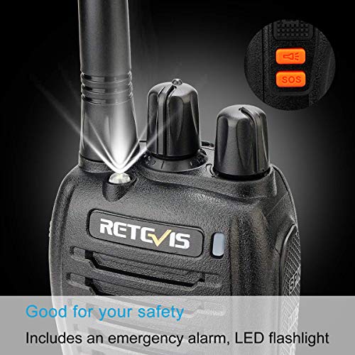 Retevis RT46 2 Way Radio Walkie Talkies Long Range FRS Dual Power VOX