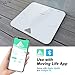 Letsfit Bluetooth Body Fat Scale, Smart Wireless Digital Bathroom Weight Scale, Large Backlit Display Free Smartphone App, Body Composition Analyzer Weight Body Fat BMI Muscle Bone Water Weight
