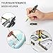 2Pcs Pocket Screwdriver Set Slotted 3.0 4.0 2.0 Phillips 3.0 4.0 1.3 Tripoint Y0.6 Pentalobe 0.8 Screwdriver Multi Tool Pen Style Screw Driver for Repairing iPhone iPod Eyeglasses Electronics Toys
