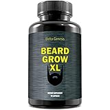 Beard Grow XL | Facial Hair Supplement | #1 Mens Hair Growth Vitamins | For Thicker and Fuller Beard