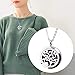 RoyAroma 2PCS Mini Cloud & Tree of Life Aromatherapy Essential Oil Diffuser Necklace Two Patterns Pendant Locket Jewelry,23.6