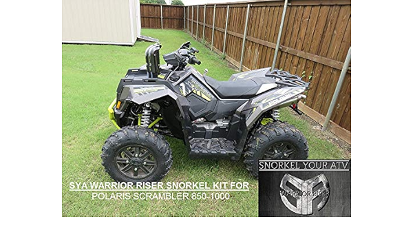 Amazon Com Sya Kit De Esnorquel Para Polaris Scrambler 850 1000 Warrior Riser Automotriz