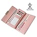 RFID Wallet Womens - Security Credit Card Protector Blocking Wallet Card Organizer Card Holder Protection