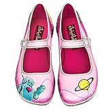 Hot Chocolate Design Chocolaticas Space Women's Mary Jane Flat