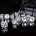 Vmanoo 20 LED String Lights, Solar Powered Fairy String Lights 15.5 Feet with 8 Modes for Christmas Children Room Kids Teepee Tent Holiday Party, Xmas Decorations, Waterproof (White)