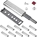 Magnetic Push Latches for Cabinets Jiayi 10 Pack Push to Open Cabinet Hardware Push Touch Latch Kitchen Door Push Release Latch for Drawer Closure Push Catch