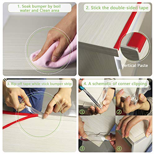 4 Zalock+Transparent+Protectors+Double+Sided+Appliances