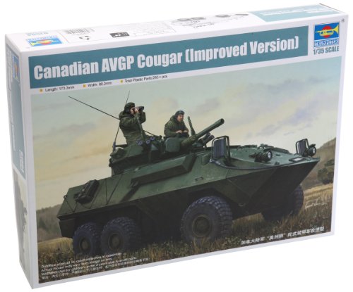 Trumpeter Canadian Cougar 6x6 Armored Vehicle General Purpose (AVGP) Improved Version (1/35 Scale)