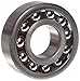 SKF 1209 ETN9 Double Row Self-Aligning Bearing, ABEC 1 Precision, Open, Plastic Cage, Normal Clearance, Metric, 45mm Bore, 85mm OD, 19mm Width