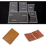 NW Certificates Case Acrylic Template Leather Pattern Acrylic Leather Pattern Leather Templates for Wallet