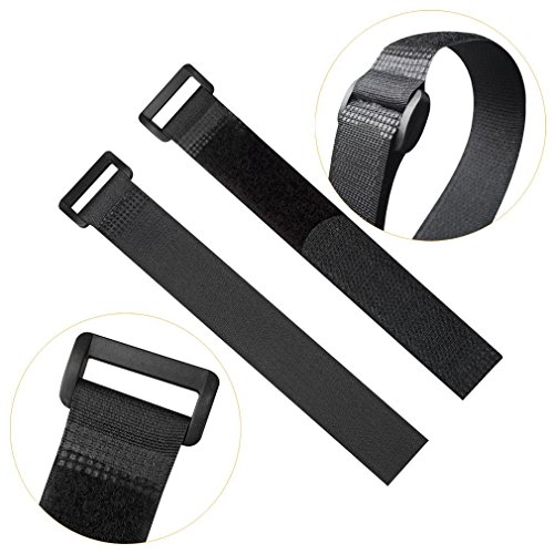 4 Hook+Loop+Straps+Reusable+Cinch