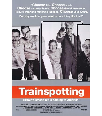 Amazon.com: JIONK® Trainspotting Movie Poster 24X31.5 Inch (24X31