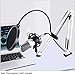 Neewer NW-700 Microphone Kit,includes:(1) Condenser Microphone + (1) Microphone Suspension Scissor Arm Stand with Mounting Clamp+(1) Pop Filter+(1) Shock Mount(White)
