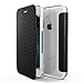 iPhone 7 Case, X-Doria Engage Folio Series - Wallet Case with Clear Back, Protective Case for Apple iPhone 7, [Carbon Fiber]