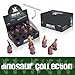LTCtoy 12 pcs Dino Figures | Baby Dinosaur Decoration with Tray | Realistic Dinosaur for Party, Display and Collection | Gift Box Including T-rex, Triceratops, Velociraptor, etc