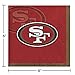 San Francisco 49ers Beverage Napkins, 48 ct