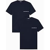 Emporio Armani Mens 2 Pack Crew Neck T Shirt