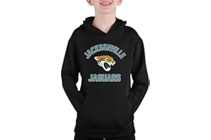 Team Fan Apparel NFL Youth Gameday Hooded Sweatshirt, Pro Football Hoodie Pullover Sweatshirt, Sports Apparel Boys and Girls
