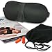 Sleep Mask - Best 3D Contoured Memory Foam Design by LuxeVale - No Light Leakage - Adjustable Head Strap - Ultra Lightweight with FREE Ear Plugs - Travel Night Shift & Meditation Approved.