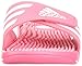 adidas Women's Adissage W Slide Sandal, Chalk Pink/White/Chalk Pink, 8 M US