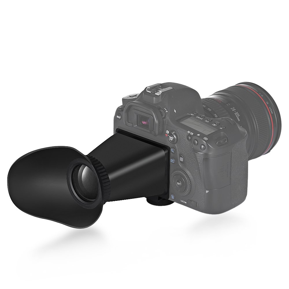 Muicatte V6 - Visor LCD (2,5 aumentos, para cámara réflex Canon ...