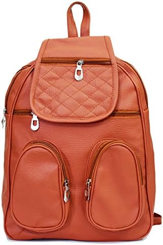 SPLICE Women Kids Backpack Sling Bag Shoulder Chest Bag Pack (Tan)