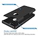 Huawei Google Nexus 6P Case, OMOTON High Impact Resistant Fully Protective Dual Layer Case with [Soft TPU Interior] [Durable PC Exterior] [Fashion Design], Black