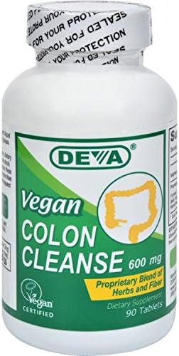 Vegan Colon Assist 90 Tablets by Deva Vegan