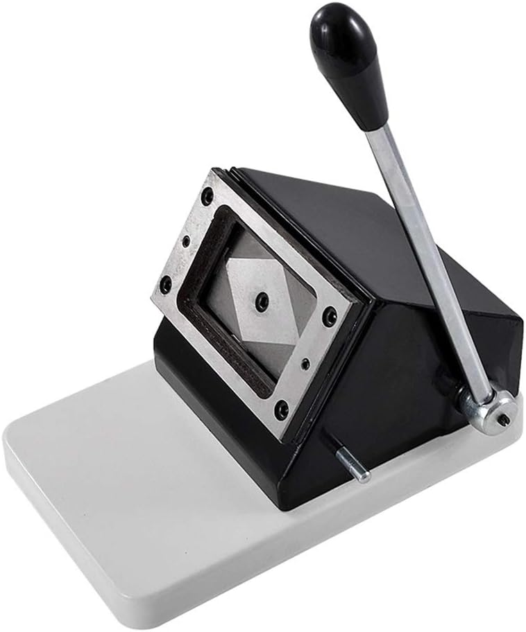 MEIJIQI 1PC Factory Customized Heavy Duty Die Cutter for Cutting Paper Card PVC Card Cutter Photo Die Cutter 86 54 MM Rounded corne