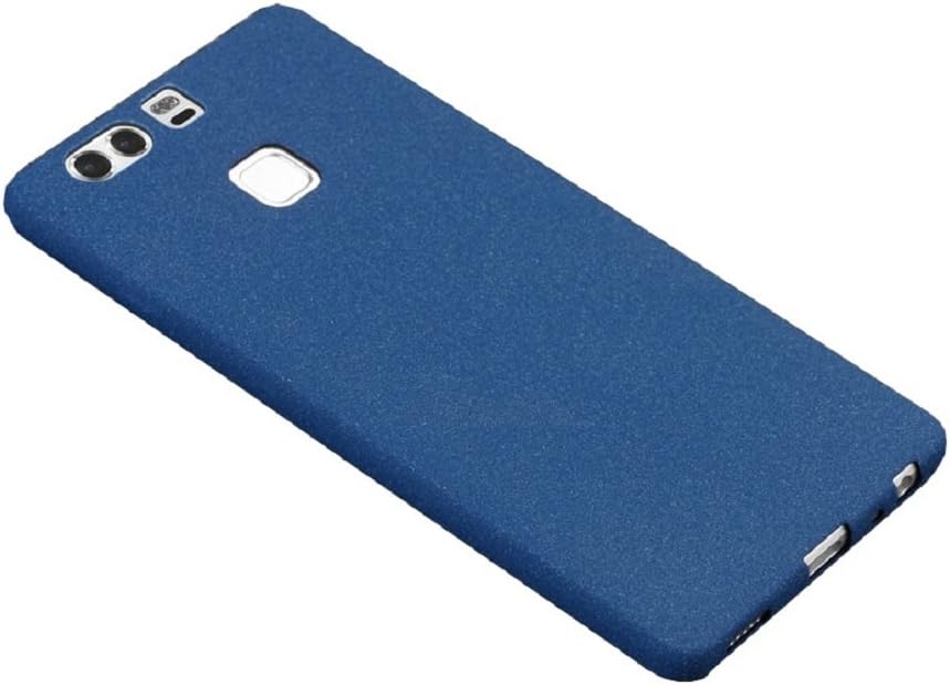 Baanuse Huawei P8 Lite 2017 Case [Ultra Slim Soft TPU] [Sand Scrub Non-slip] [Shockproof Armor] Case for Huawei P8 Lite(2017) Blue