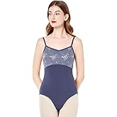 ModLatBal Women's Camisole Leotards for Adult Ballet Dance Costumes with Adjustable Straps